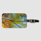 Abstracte AI Art Bagagelabel (Voorkant (horizontaal))