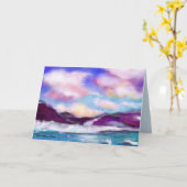 Abstracte Alaska kaart (Gele Bloem)