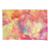 Abstracte Alcohol Ink Art Kussensloop (Voorkant-Links)