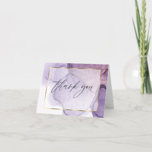 Abstracte Alcohol Inkt Roos Sering Dank U Kaart