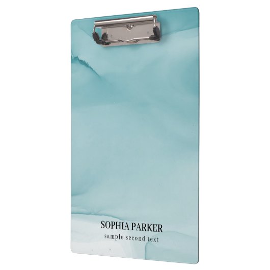 Abstracte alcoholinkt klembord (Links)