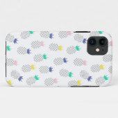 Abstracte anananassen Case-Mate iPhone case (Achterkant (horizontaal))