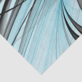 Abstracte antracite grijs blauwe, moderne fractale tissuepapier (Detail)