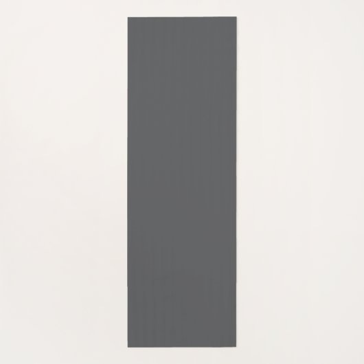 Abstracte antracite grijs blauwe, moderne fractale yogamat (Achterkant)