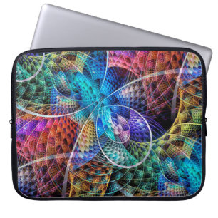 Abstracte Apophysis Fractal X Laptop Sleeve