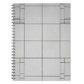 Abstracte architectuur hedendaags notitieboek (Voorkant)