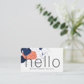 Abstracte Architectuur Home Fotografie Ontwerper Visitekaartje (Staand voorkant)