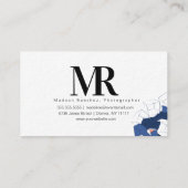 Abstracte Architectuur Home Fotografie Ontwerper Visitekaartje (Achterkant)