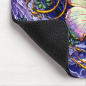 Abstracte art. 115 & Butterfly Option Mousepad Muismat (Hoek)