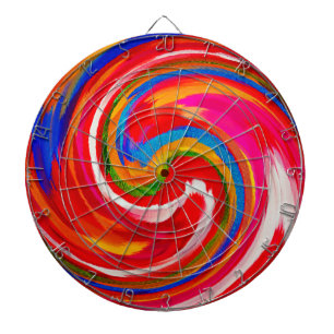 Abstracte art. 15 dartbord