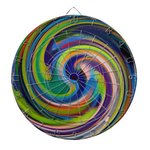 Abstracte art. 18 dartbord