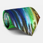 Abstracte Art 59 Stropdas (Opgerold)