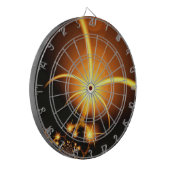 Abstracte art. 70-kunstborden dartbord (Voorkant Links)