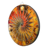 Abstracte art. 72 Dart-borden Dartbord (Voorkant Rechts)