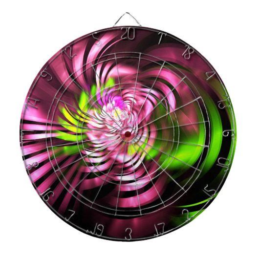 Abstracte art. 75 Dart Boards Dartbord (Voorkant)