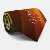 Abstracte Art 8 Stropdas (Opgerold)