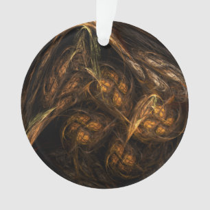 Abstracte Art Acrylcirkel voor moeder aarde Ornament