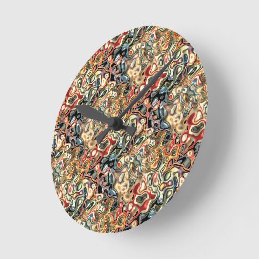 Abstracte Art Acrylwand-klok Ronde Klok (Hoek)