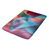 Abstracte Art Bath Mat (Gekanteld)