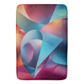 Abstracte Art Bath Mat (Voorkant Verticaal)