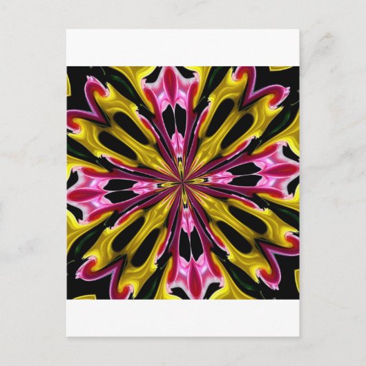 ABSTRACTE ART BRIEFKAART (Voorkant)