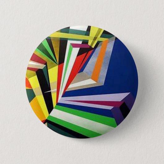 Abstracte Art Button (Voorkant)