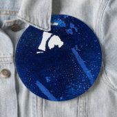 abstracte Art Button "Deep Water 4" (In situ)