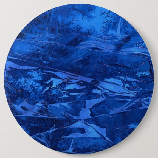abstracte Art Button "Deep Water 5" (Voorkant)