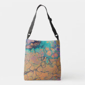 Abstracte Art Canvas tas (Achterkant)