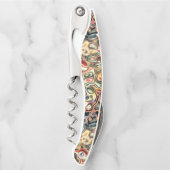 Abstracte Art Corkschroef Kurkentrekker (Voorkant)