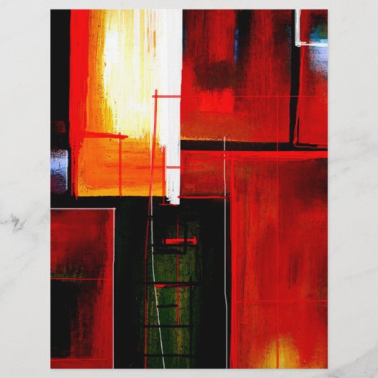 Abstracte Art Flyer (Voorkant)
