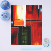 Abstracte Art Flyer (Enkel)