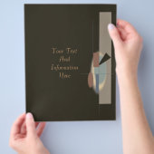 Abstracte Art Flyer (Hand)