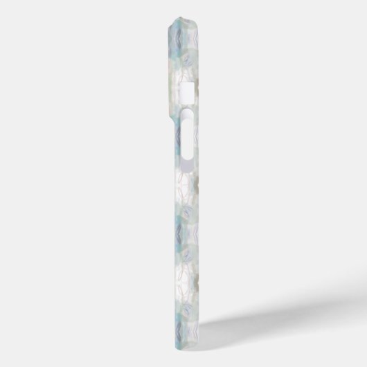 Abstracte Art iPhone Case (Achterkant / Links)