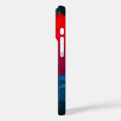 Abstracte Art iPhone Case (Achterkant / Links)