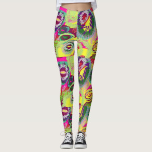 Abstracte art Leggings