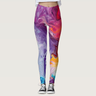 Abstracte art Leggings
