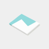 Abstracte art minimalistisch post-it® notes (Schuin)