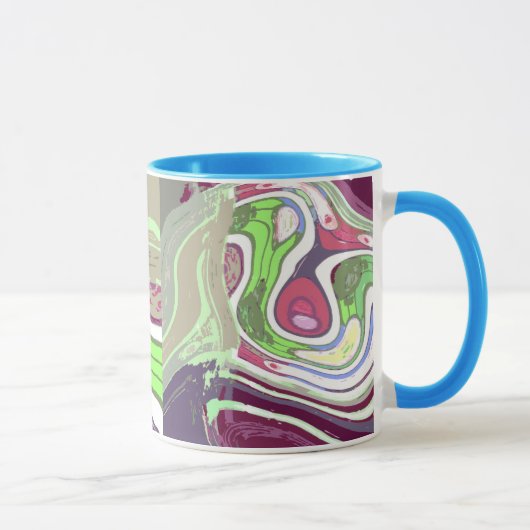 Abstracte Art Mok / Cup (Rechts)