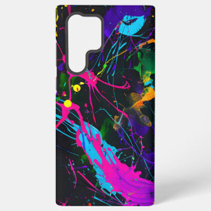 Abstracte Art Paint Splatter Afbeelding Samsung Galaxy Hoesje