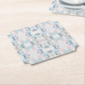 Abstracte Art Paper Onderzetters (Gekanteld)