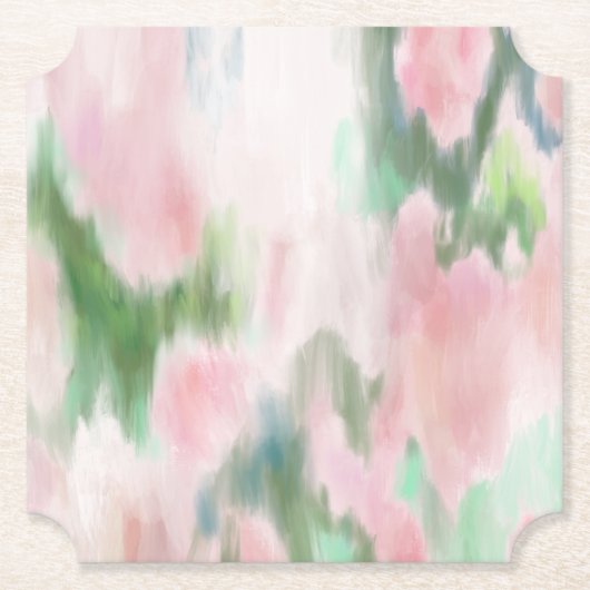 Abstracte Art Paper Onderzetters (Voorkant)