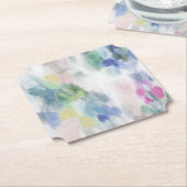 Abstracte Art Paper Onderzetters (Gekanteld)