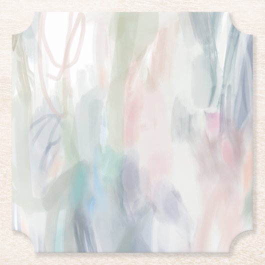 Abstracte Art Paper Onderzetters (Voorkant)