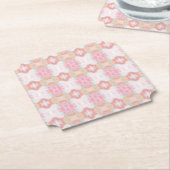 Abstracte Art Paper Onderzetters (Gekanteld)