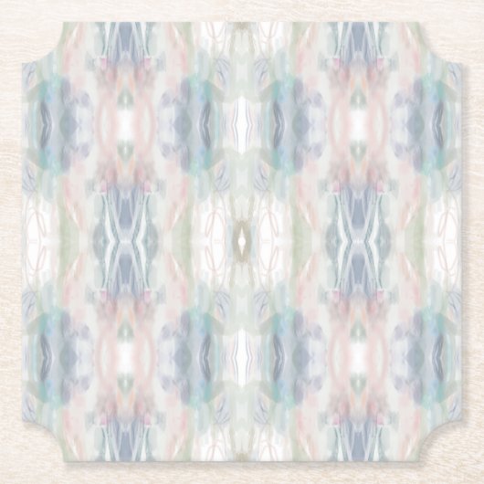 Abstracte Art Paper Onderzetters (Voorkant)