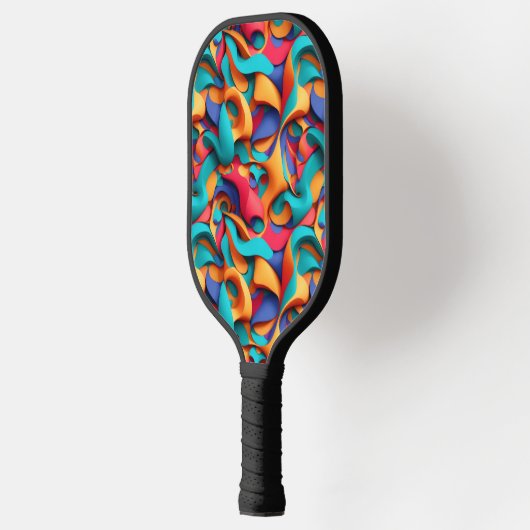 Abstracte Art Pickleball Paddle (Links)