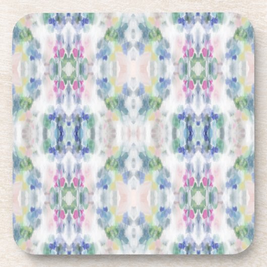 Abstracte Art Plastic Onderzetter Set (Voorkant)