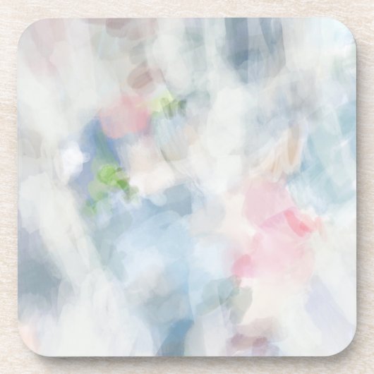 Abstracte Art Plastic Onderzetter Set (Voorkant)