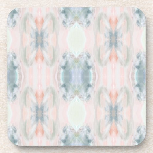 Abstracte Art Plastic Onderzetter Set (Voorkant)